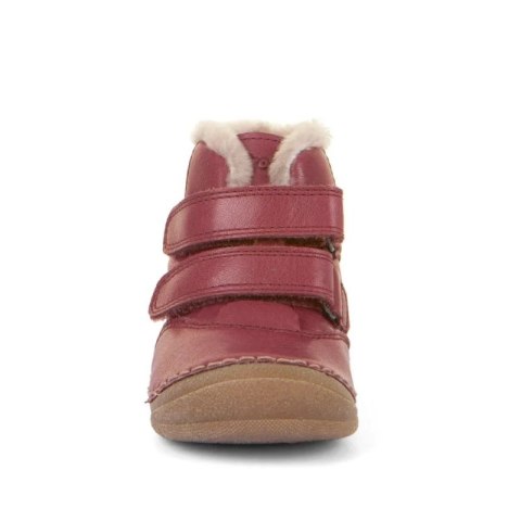 Buty zimowe dziecięce Froddo za kostkę ocieplane ze skóry naturalnej lekkie