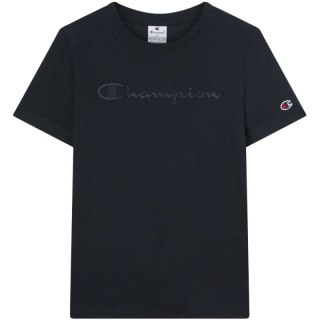 Koszulka damska Champion SS Tee czarna 118382 KK001