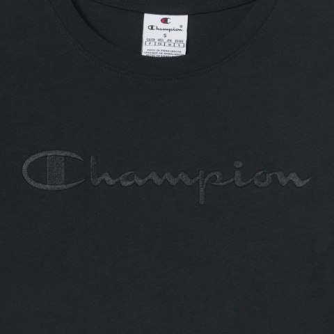 Koszulka damska Champion SS Tee czarna 118382 KK001