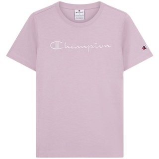Koszulka damska Champion SS Tee różowa 118382 VS100