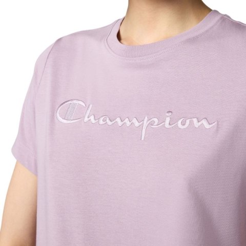 Koszulka damska Champion SS Tee różowa 118382 VS100