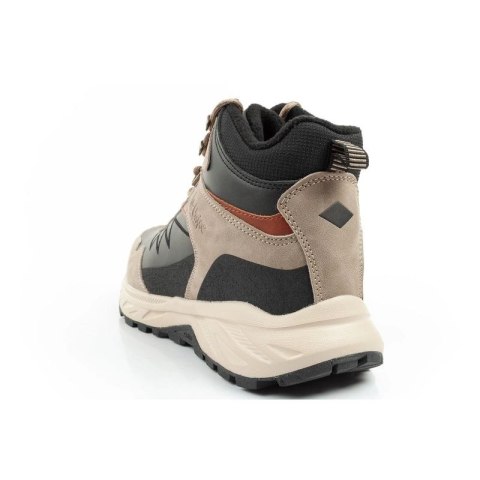 Lee Cooper buty sportowe męskie zimowe trekkingowe ocieplane za kostkę beżowe czarne