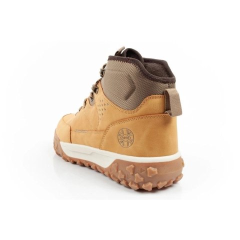 Lee Cooper buty sportowe męskie zimowe trekkingowe ocieplane za kostkę karmelowe