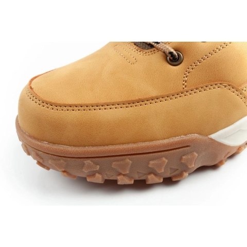 Lee Cooper buty sportowe męskie zimowe trekkingowe ocieplane za kostkę karmelowe