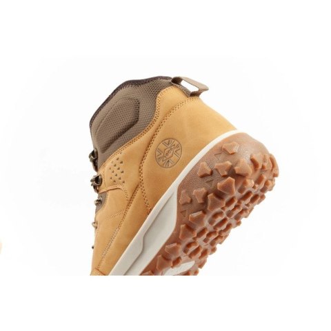 Lee Cooper buty sportowe męskie zimowe trekkingowe ocieplane za kostkę karmelowe