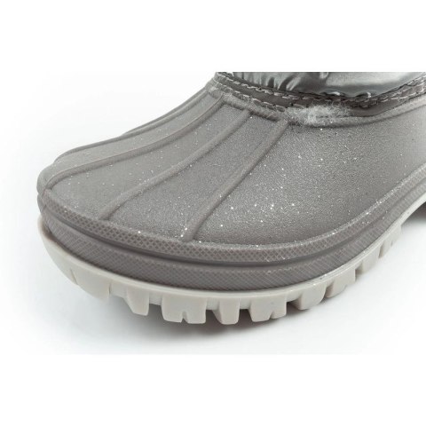 Lee Cooper buty zimowe śniegowce dziecięce ocieplane dla dziewczynki szare