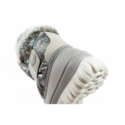 Lee Cooper buty zimowe śniegowce dziecięce ocieplane dla dziewczynki szare