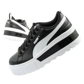 Puma Mayze buty damskie sportowe Sneakersy platforma czarne białe modne