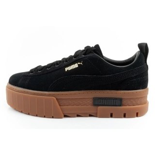 Puma Mayze buty damskie sportowe Sneakersy platforma czarne modne skóra