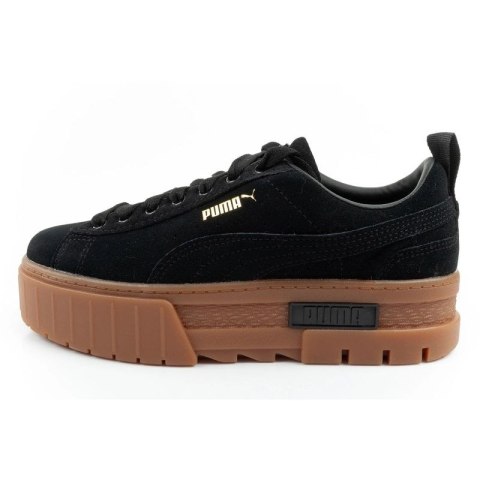 Puma Mayze buty damskie sportowe Sneakersy platforma czarne modne skóra