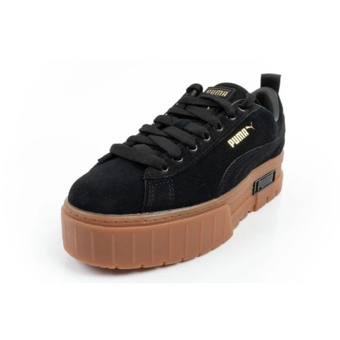 Puma Mayze buty damskie sportowe Sneakersy platforma czarne modne skóra