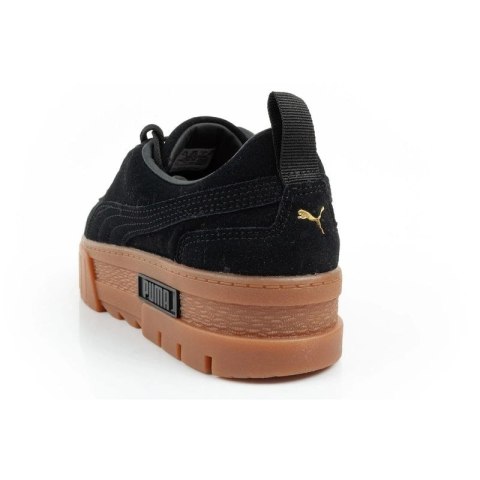 Puma Mayze buty damskie sportowe Sneakersy platforma czarne modne skóra