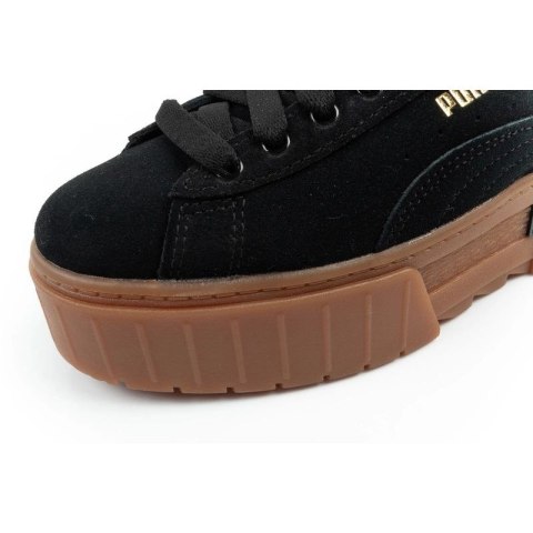 Puma Mayze buty damskie sportowe Sneakersy platforma czarne modne skóra