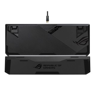 ASUS ROG Strix Scope NX TKL Deluxe klawiatura Gaming USB Niemiecki Czarny, Szary