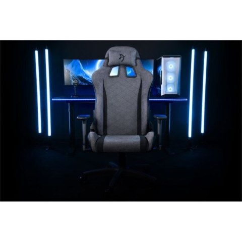 Arozzi Gaming Stuhl Avanti Ash SoftFabric Fotel do gry na konsoli Tapicerowane siedzisko