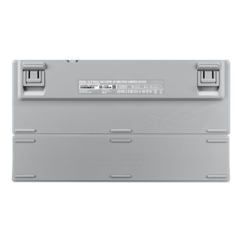 Klawiatura Asus ROG Strix Scope II 96 RX Wireless WHT