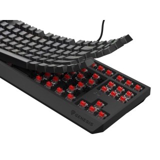 Klawiatura GENESIS Thor 230 TKL Gaming USB + RF Wireless + Bluetooth QWERTY Czarny