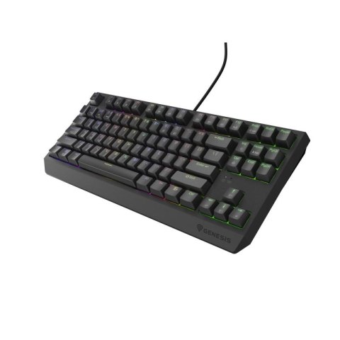 Klawiatura GENESIS Thor 230 TKL Gaming USB + RF Wireless + Bluetooth QWERTY Czarny