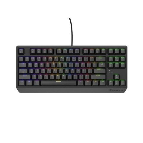 Klawiatura GENESIS Thor 230 TKL Gaming USB + RF Wireless + Bluetooth QWERTY Czarny