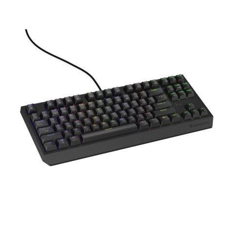 Klawiatura GENESIS Thor 230 TKL Gaming USB + RF Wireless + Bluetooth QWERTY Czarny