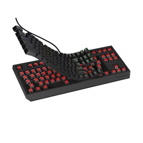 Klawiatura GENESIS Thor 230 TKL Gaming USB + RF Wireless + Bluetooth QWERTY Czarny