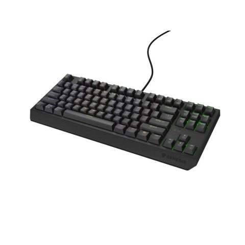Klawiatura GENESIS Thor 230 TKL Gaming USB + RF Wireless + Bluetooth QWERTY Czarny