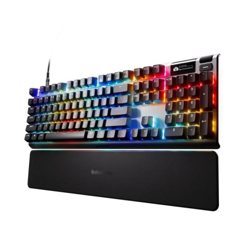 Klawiatura Gaming USB-C SteelSeries Apex Pro Gen 3 Wired US Layout Czarny
