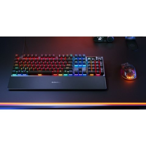 Klawiatura Gaming USB-C SteelSeries Apex Pro Gen 3 Wired US Layout Czarny