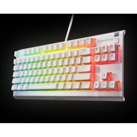 Klawiatura SteelSeries Apex 3 TKL US, white