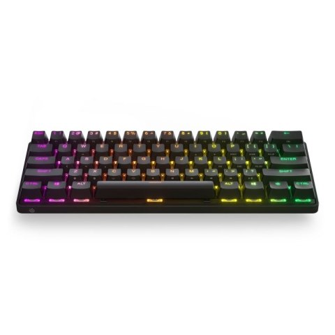 Klawiatura gamingowa SteelSeries Apex Pro Mini klawiatura do gier Światło LED RGB US Wireless OmniPoint Regulowany przełącznik m