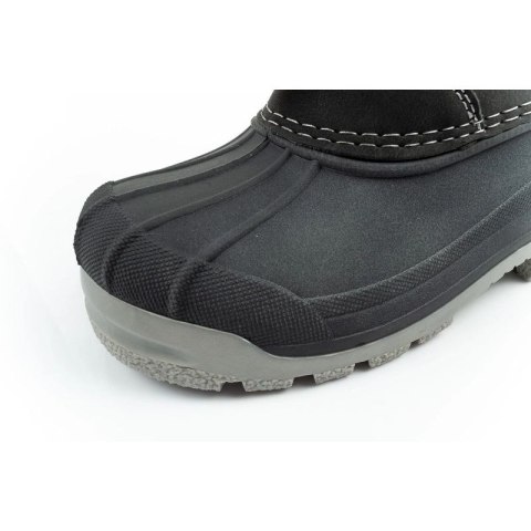 Lee Cooper buty zimowe śniegowce dziecięce ocieplane dla chłopca czarne