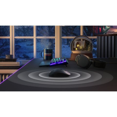 Mysz SteelSeries Rival 3 Wireless Gen 2 Aqua