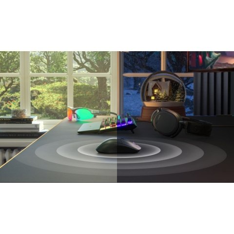 Mysz SteelSeries Rival 3 Wireless Gen 2 Aqua