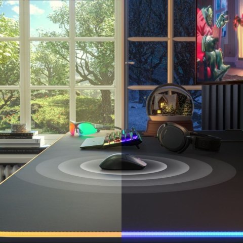 Mysz SteelSeries Rival 3 Wireless Gen 2 Aqua