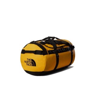 The North Face Base Camp Duffel L sportowa torba 95 l Poliester Czarny, Żółty