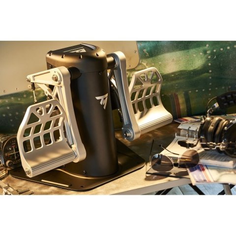 Thrustmaster TPR Rudder Czarny, Srebrny USB Flight Sim Analogowy PC