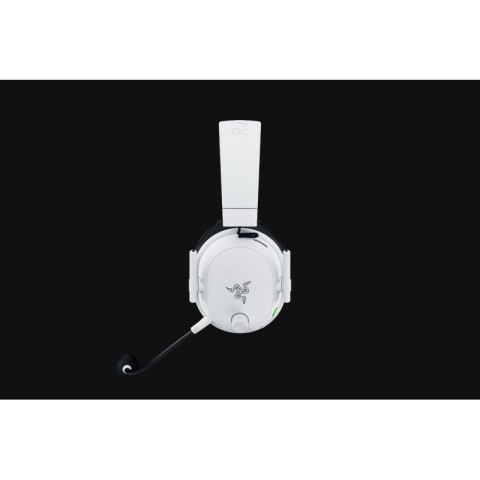 Zestaw słuchawkowy do gier Razer BlackShark V3 Sieć bezprzewodowa/przewodowa Nauszne Mikrofon Bezprzewodowy Biały