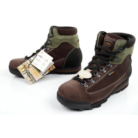 Aku Slope GTX buty damskie trekkingowe brązowe zielone