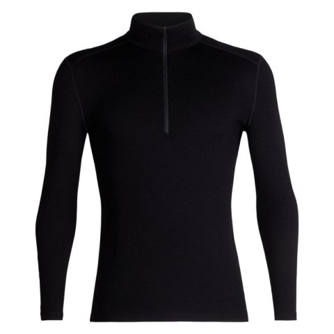 Bluza termoaktywna Icebreaker 260 Tech L/S Half Zip - black