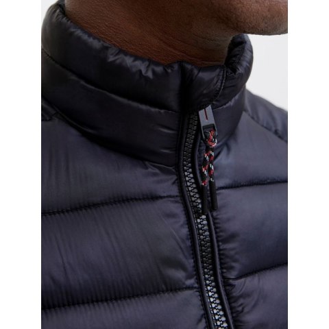 Jack&Jones męska kamizelka bezrękawnik JJEBRADLEY LIGHT BODYWARMER COLLAR NOO 12280973 BLACK