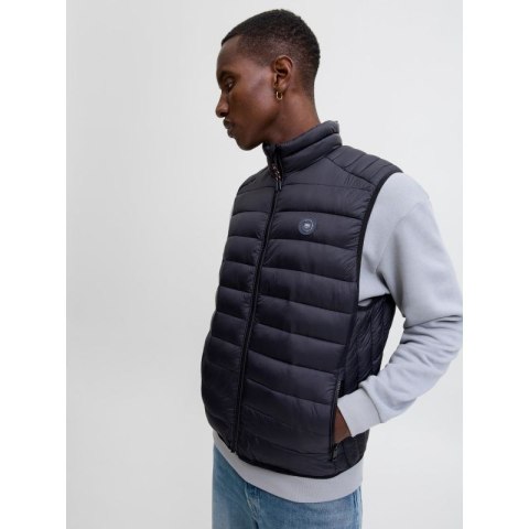 Jack&Jones męska kamizelka bezrękawnik JJEBRADLEY LIGHT BODYWARMER COLLAR NOO 12280973 BLACK