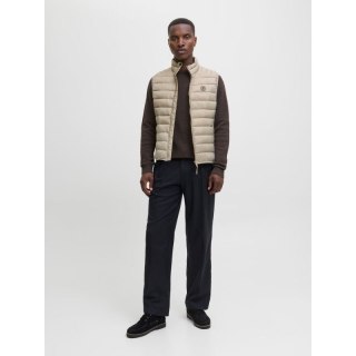 Jack&Jones męska kamizelka bezrękawnik JJEBRADLEY LIGHT BODYWARMER COLLAR NOO 12280973 CROCKERY