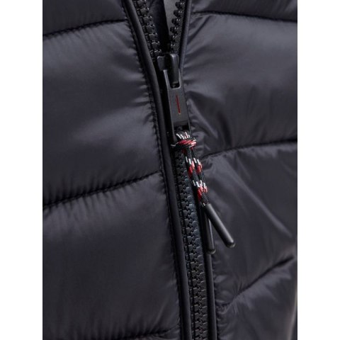 Jack&Jones męska kurtka puchowa JJEBRADLEY LIGHT BODYWARMER COLLAR NOO 12280970 BLACK
