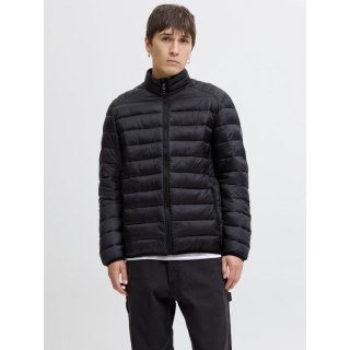 Jack&Jones męska kurtka puchowa JJEBRADLEY LIGHT PUFFER COLLAR NOOS 12280971 BLACK