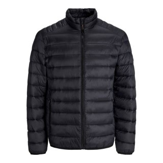 Jack&Jones męska kurtka puchowa JJEBRADLEY LIGHT PUFFER COLLAR NOOS 12280971 BLACK