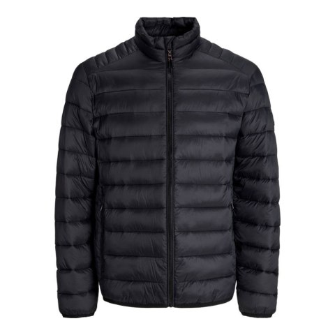 Jack&Jones męska kurtka puchowa JJEBRADLEY LIGHT PUFFER COLLAR NOOS 12280971 BLACK