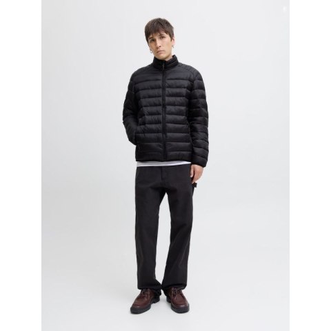Jack&Jones męska kurtka puchowa JJEBRADLEY LIGHT PUFFER COLLAR NOOS 12280971 BLACK