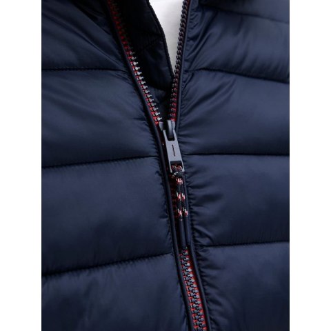 Jack&Jones męska kurtka puchowa JJEBRADLEY LIGHT PUFFER HOOD NOOS 12280970 SKY CAPTAIN