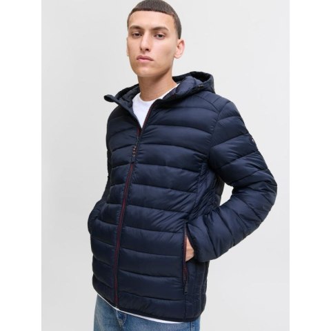Jack&Jones męska kurtka puchowa JJEBRADLEY LIGHT PUFFER HOOD NOOS 12280970 SKY CAPTAIN