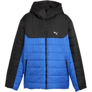 Kurtka męska Puma ESS Hooded Padded niebiesko-czarna 685211 13